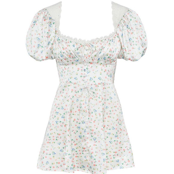 for love and lemons lucy mini dress For Love And Lemons | Dresses | For Love And Lemons Lucy Floral Dress Size  M
